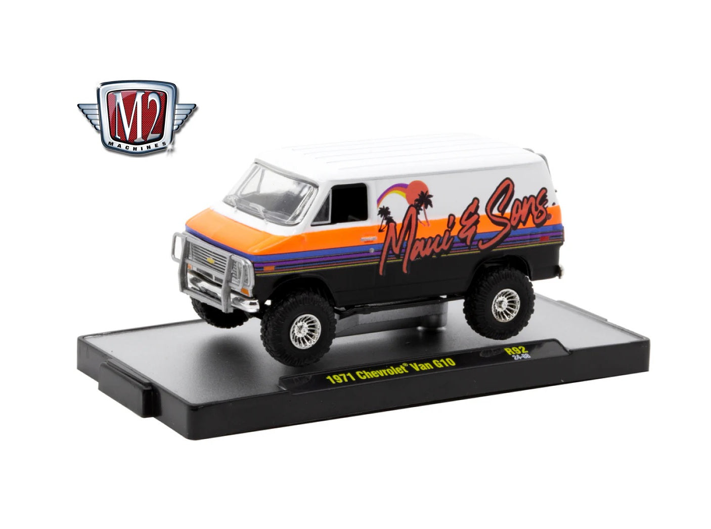 1971 Chevrolet Van G10 MAUI - M2 Machines - Scala 1/64