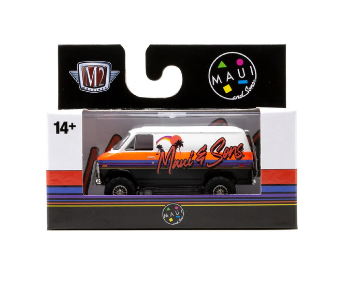 1971 Chevrolet Van G10 MAUI - M2 Machines - Scala 1/64
