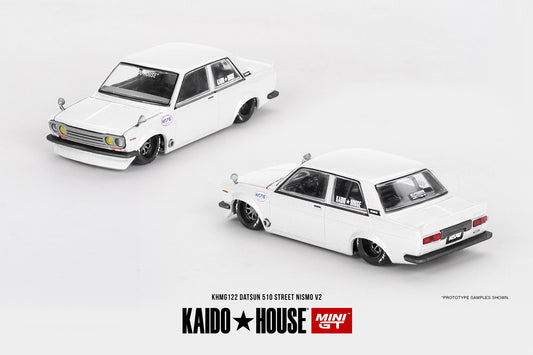 Datsun 510 Street Nismo V2 - KAIDO HOUSE Mini GT - Scala 1/64 KHMG122