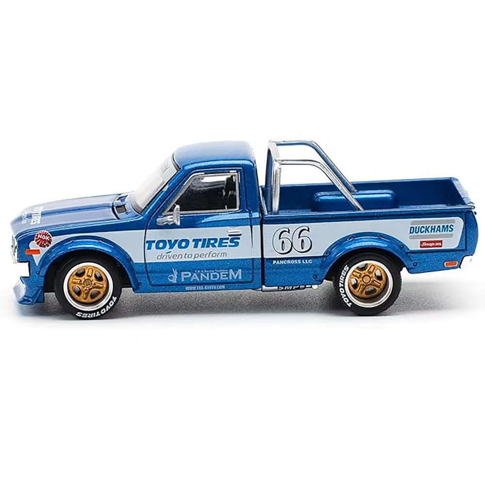 Datsun Pandem 620 Pickup Truck #66 - Pop Race - Scala 1/64 PR64-217