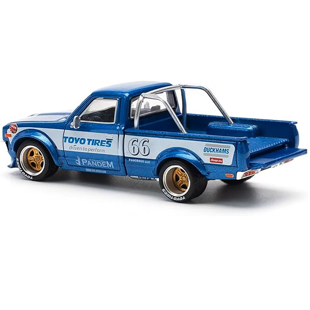 Datsun Pandem 620 Pickup Truck #66 - Pop Race - Scala 1/64 PR64-217