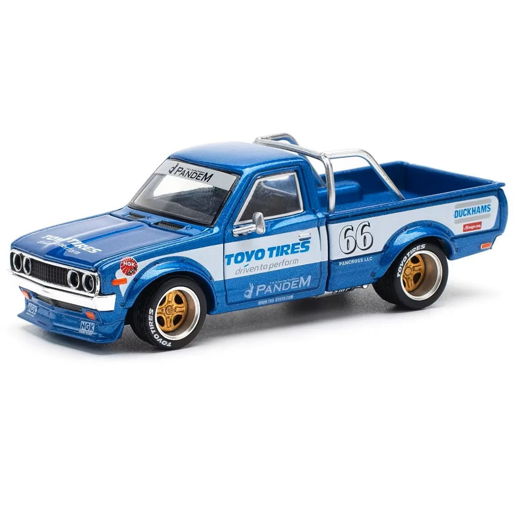 Datsun Pandem 620 Pickup Truck #66 - Pop Race - Scala 1/64 PR64-217