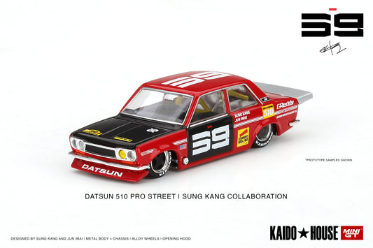 Datsun Pro Street SK510 Red - KAIDO HOUSE Mini GT - Scala 1/64 KHMG003