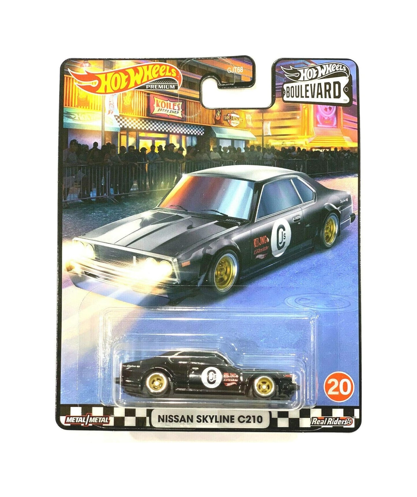 Nissan Skyline C210 #20 - Series Boulevard - Hot Wheels Premium - Scala 1/64