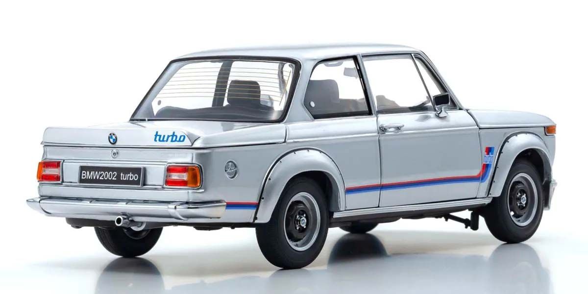 FOTO 2 Kyosho BMW 2002 Turbo 1974 Silver CODICE KS08544S