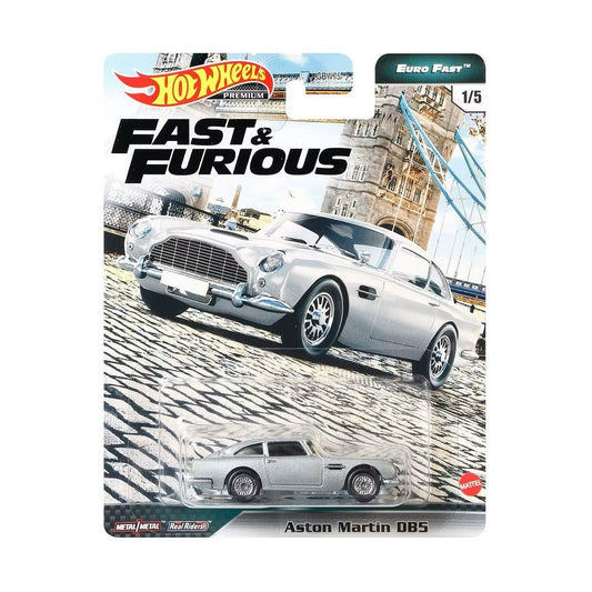 Aston Martin DB5 Fast & Furious - Hot Wheels Premium - Scala 1/64