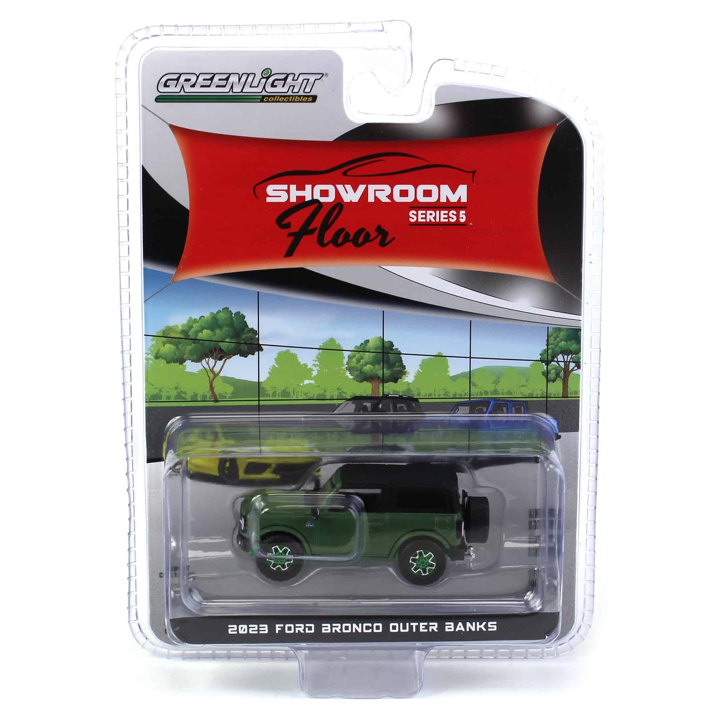 Ford Bronco Outer Banks 2023 Verde - Greenlight - Escala 1/64