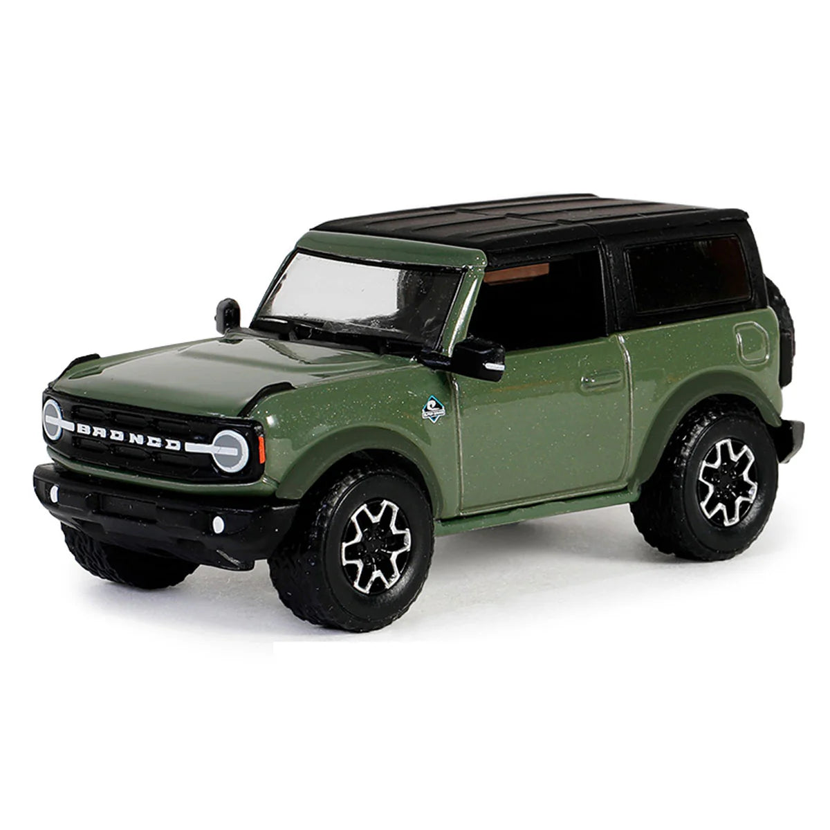 Ford Bronco Outer Banks 2023 Verde - Greenlight - Escala 1/64