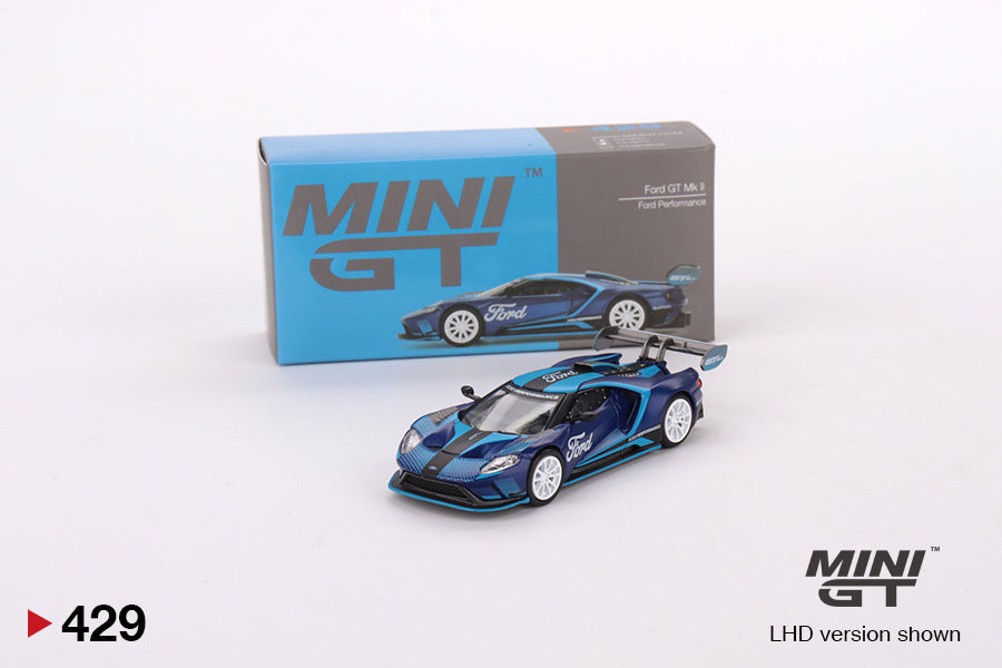 Ford GT MK II Ford Performance - Mini GT - Scala 1/64 MGT00429-L