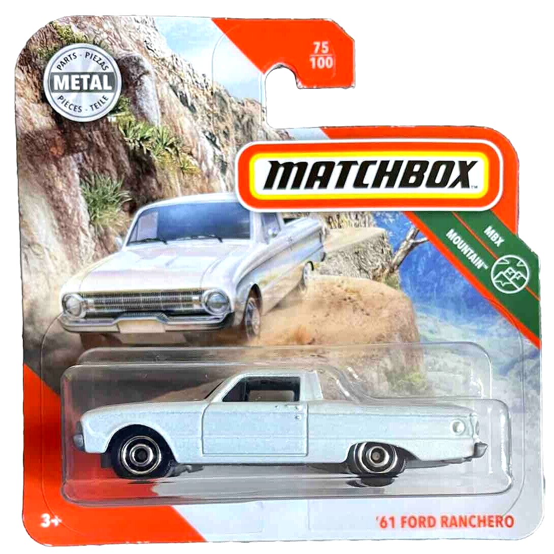 Ford Ranchero 1961 White #75 - Matchbox - Scala 1/64 Circa