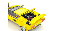 Cargar imagen en el visor de la galería, Foto 5 Lamborghini Countach LP5000 Quattrovalvove Yellow Codice Kyosho KS08320Y
