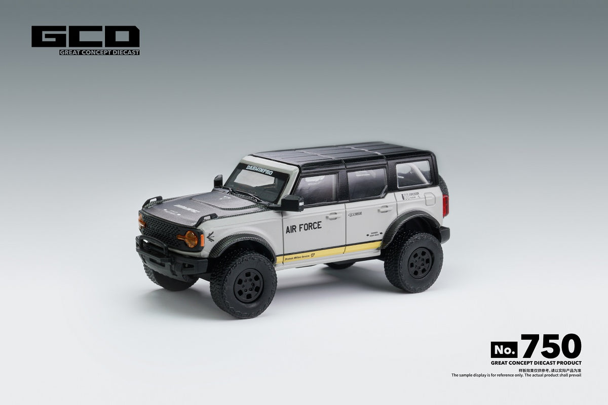 GCD - Ford Bronco DarwinPRO AIR FORCE Grey - Scala 1/64 KS-022-750