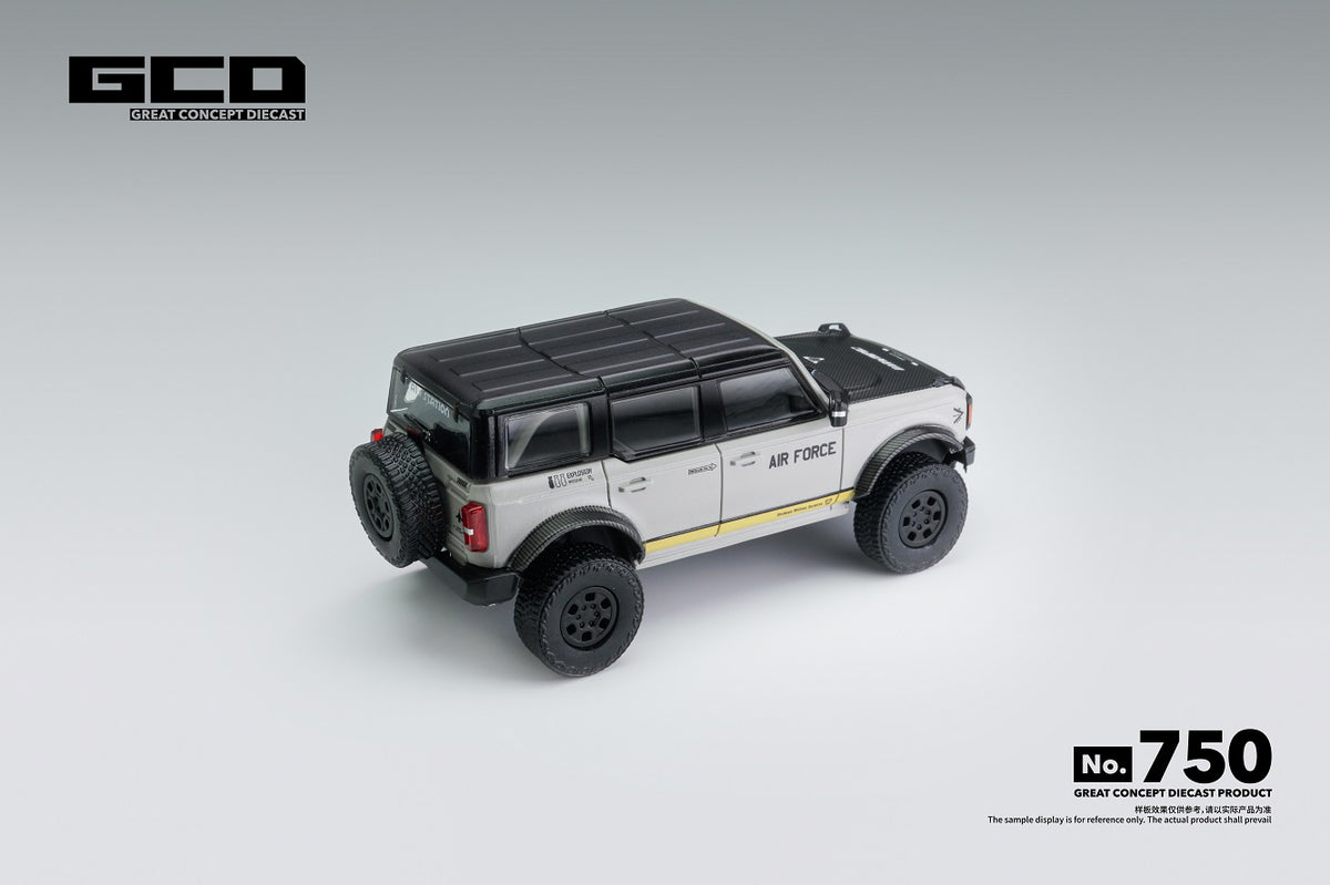 GCD - Ford Bronco DarwinPRO AIR FORCE Grey - Scala 1/64 KS-022-750