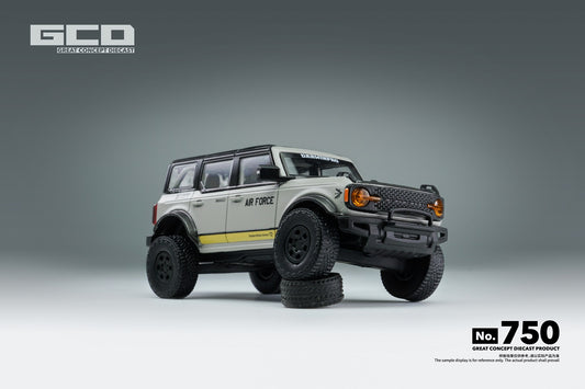 GCD - Ford Bronco DarwinPRO AIR FORCE Grey - Scala 1/64 KS-022-750