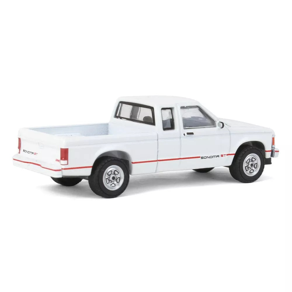 1991 GMC Sonoma ST with Pennzoil Gas Pump - Series Hobby Shop - Greenlight - Scala 1/64