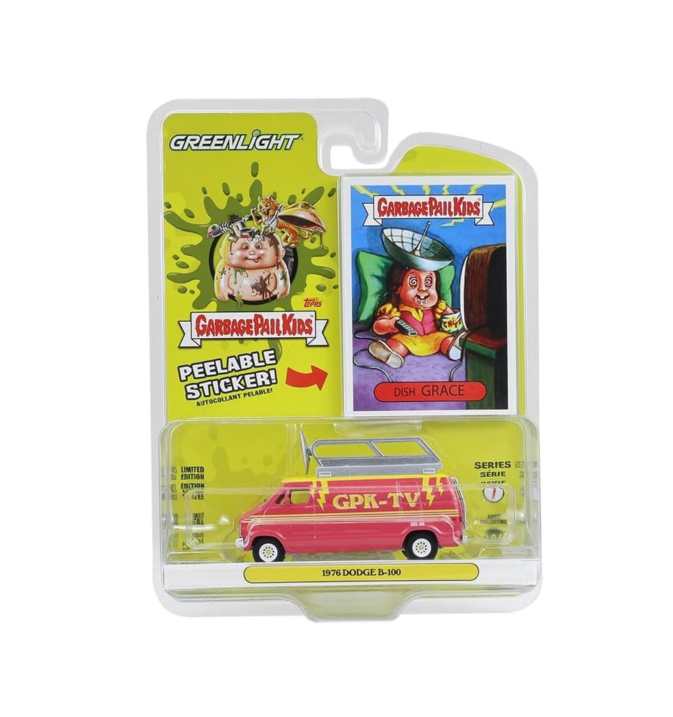 1976 Dodge B-100 - Garbage Pail Kids - Greenlight - Scala 1/64