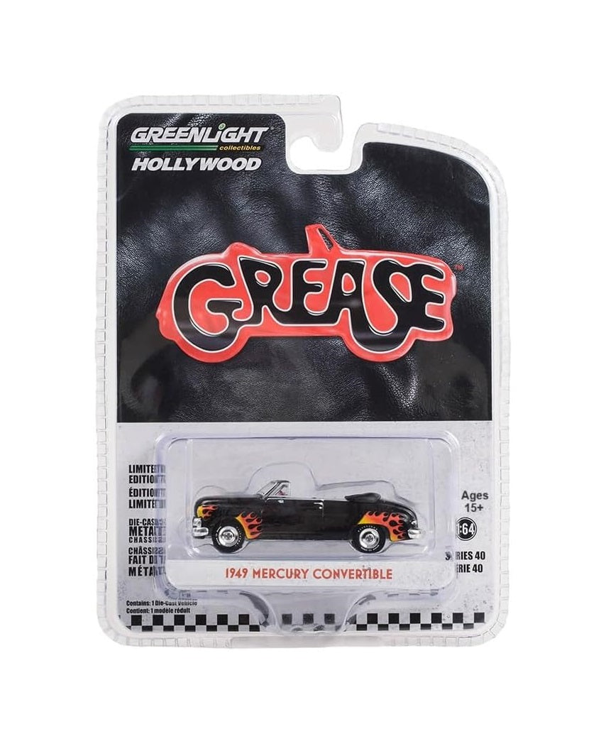 1949 Mercury Convertible - Grease - Greenlight - Scala 1/64 Hollywood Series