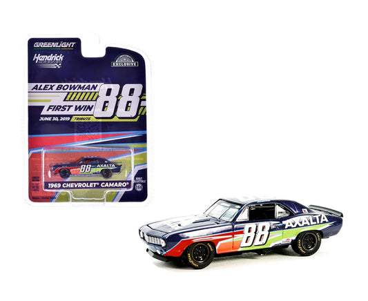 1969 Chevrolet Camaro - Alex Bowman / Hendrick Motorsports First Win Tribute - Greenlight - Scala 1/64