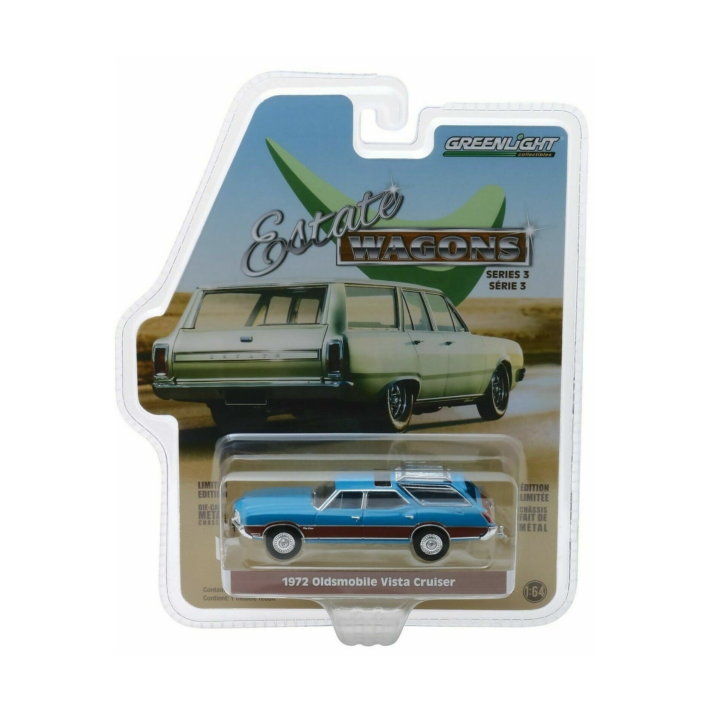 1972 Oldsmobile Vista Cruiser Estate Wagons Series - Greenlight - Scala 1/64