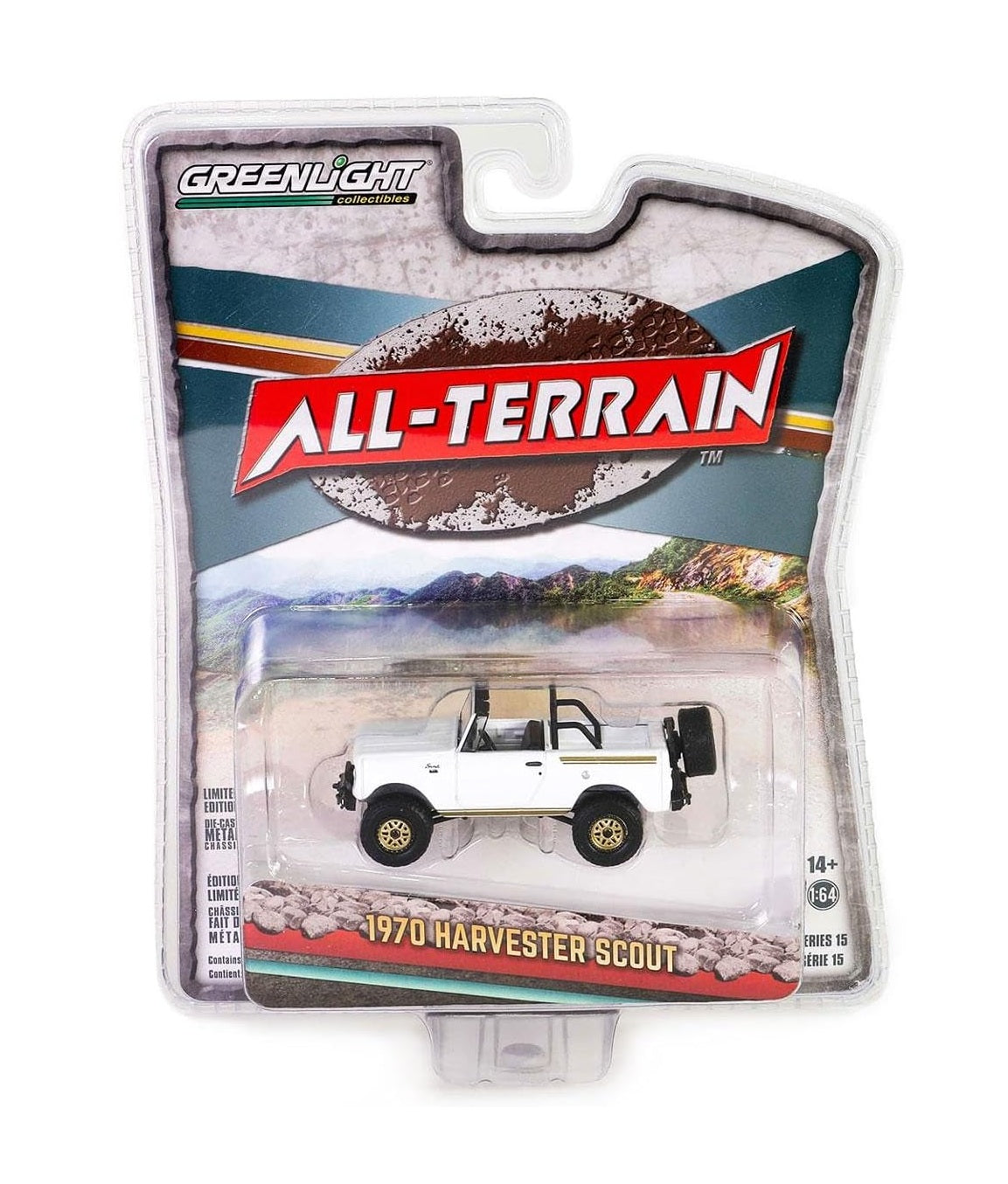 1970 Harvester Scout - Series All Terrain - Greenlight - Scala 1/64