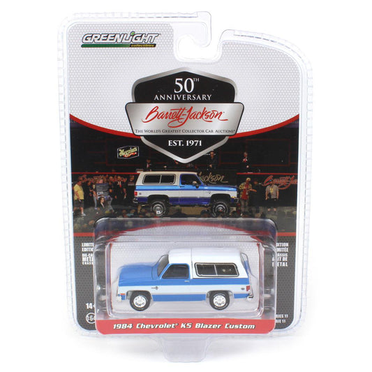 1984 Chevrolet K5 Blazer (Lot #534) - Series Barrett Jackson - Greenlight - Scala 1/64