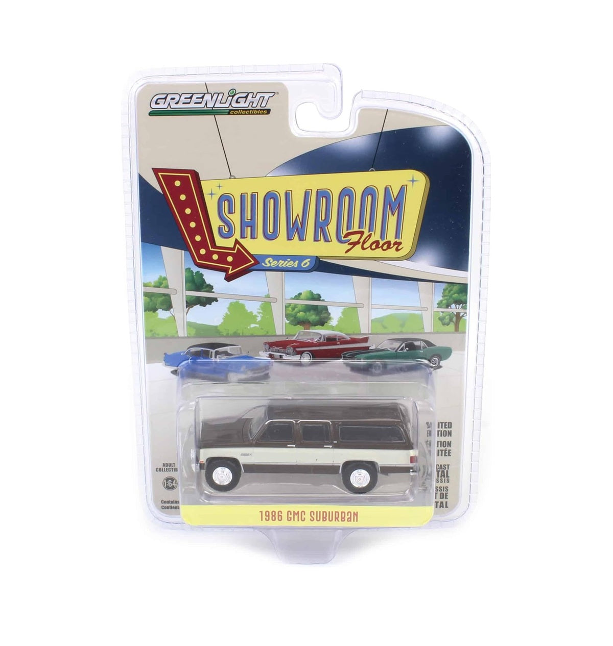 1986 GMC Suburban Showroom Floor Series - Greenlight - Scala 1/64