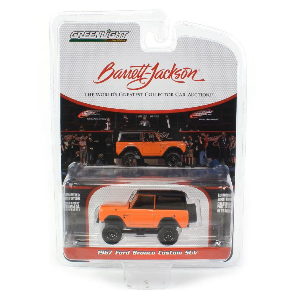 1967 Ford Bronco Custom SUV (Lot #1267) - Series Barrett Jackson - Greenlight - Scala 1/64