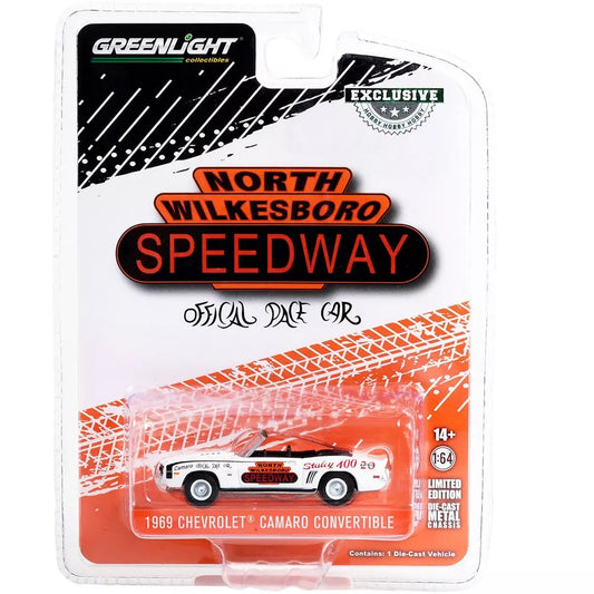 Chevrolet Camaro Convertible 1969 North Wilkesboro Speedway - Greenlight - Escala 1/64