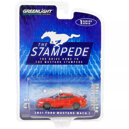 Ford Mustang Mach 1 2021 - Greenlight - Escala 1/64