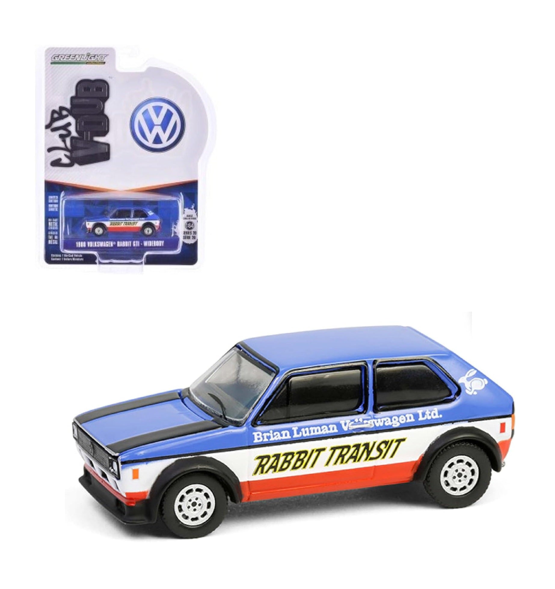 1980 Volkswagen Golf - Rabbit GTI Widebody - Club V-Dub - Greenlight ...