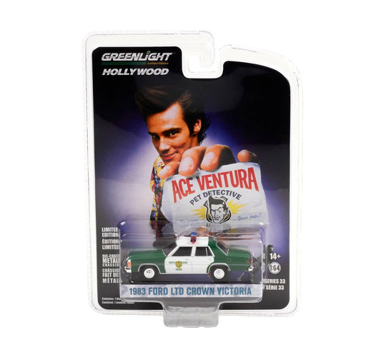 1972 Chevrolet Monte Carlo Ace Ventura - Greenlight - Serie Hollywood escala 1/64