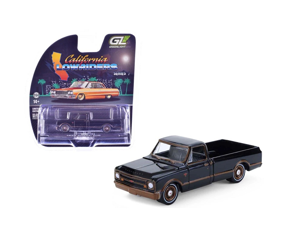 1972 Chevrolet C10 - California Lowriders Series - Greenlight - Scala 1/64
