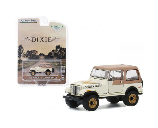 1979 Jeep CJ-7 Golden Eagle "Dixie" - Greenlight - Scala 1/64