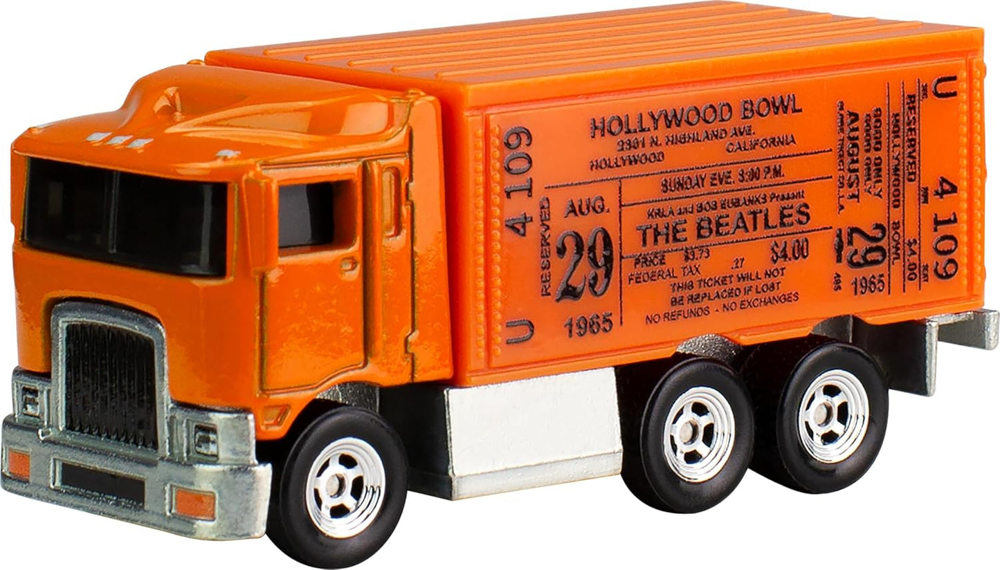 The Beatles Hiway Hauler Orange Series Pop Culture - Hot Wheels Premium - Scala 1/64