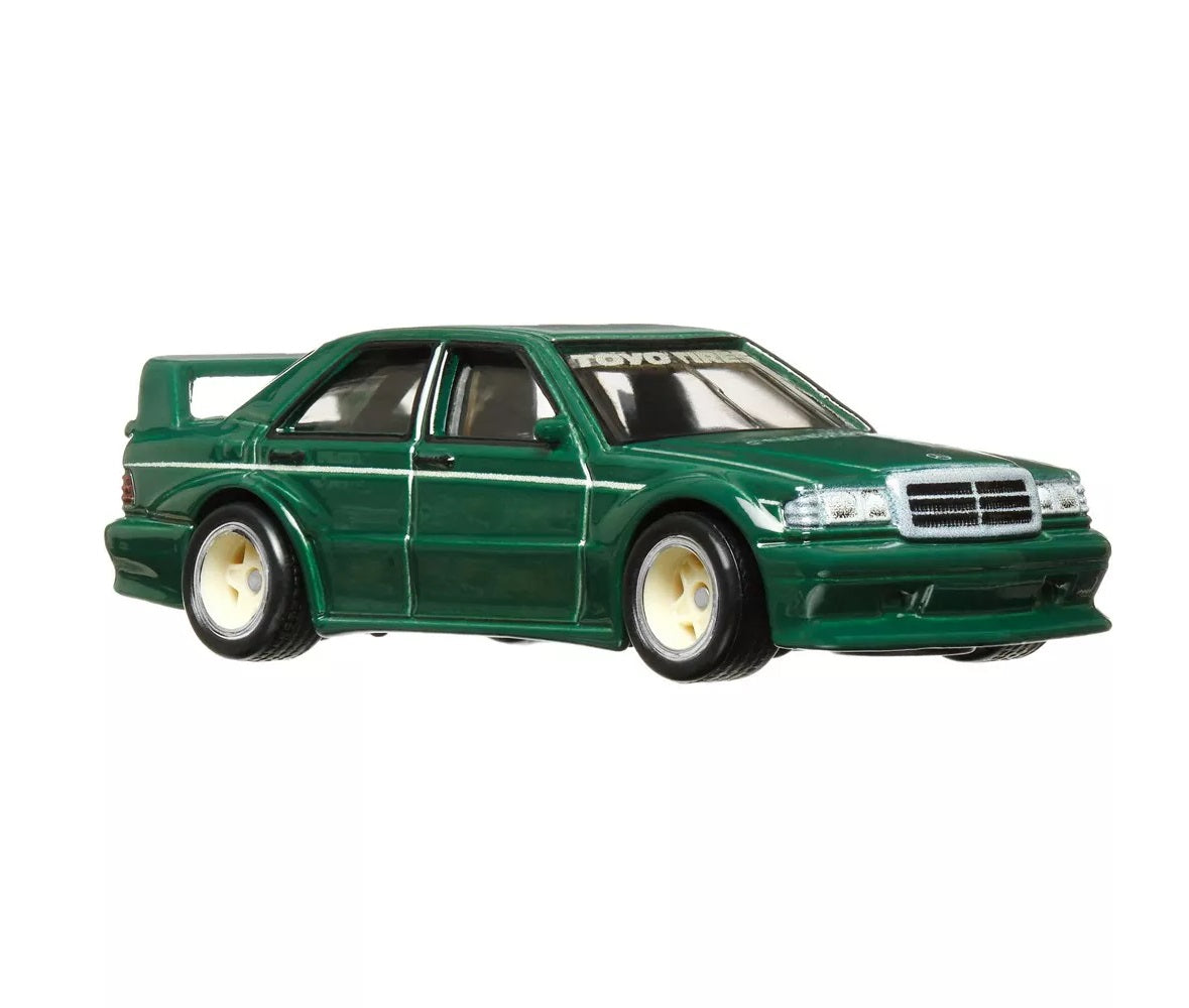 Mercedes-Benz 280 SEL 4.5 Verde - Serie Car Culture - Hot Wheels - Escala 1/64