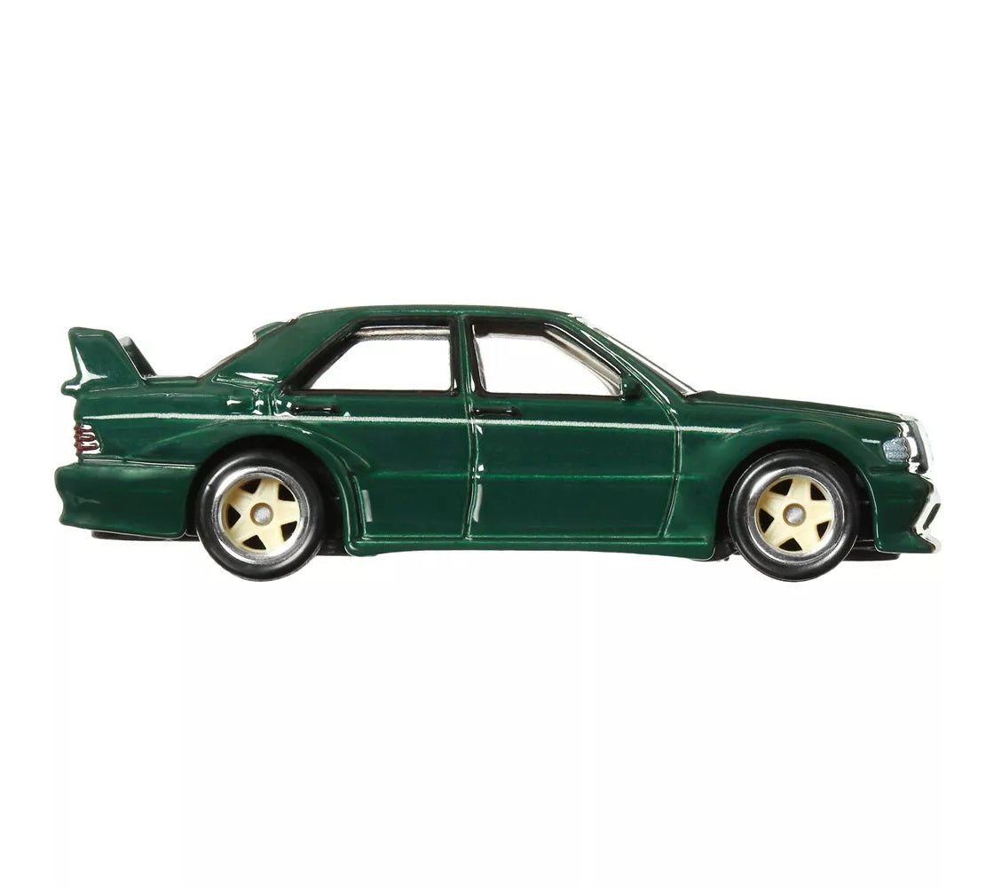 Mercedes-Benz 280 SEL 4.5 Verde - Serie Car Culture - Hot Wheels - Escala 1/64