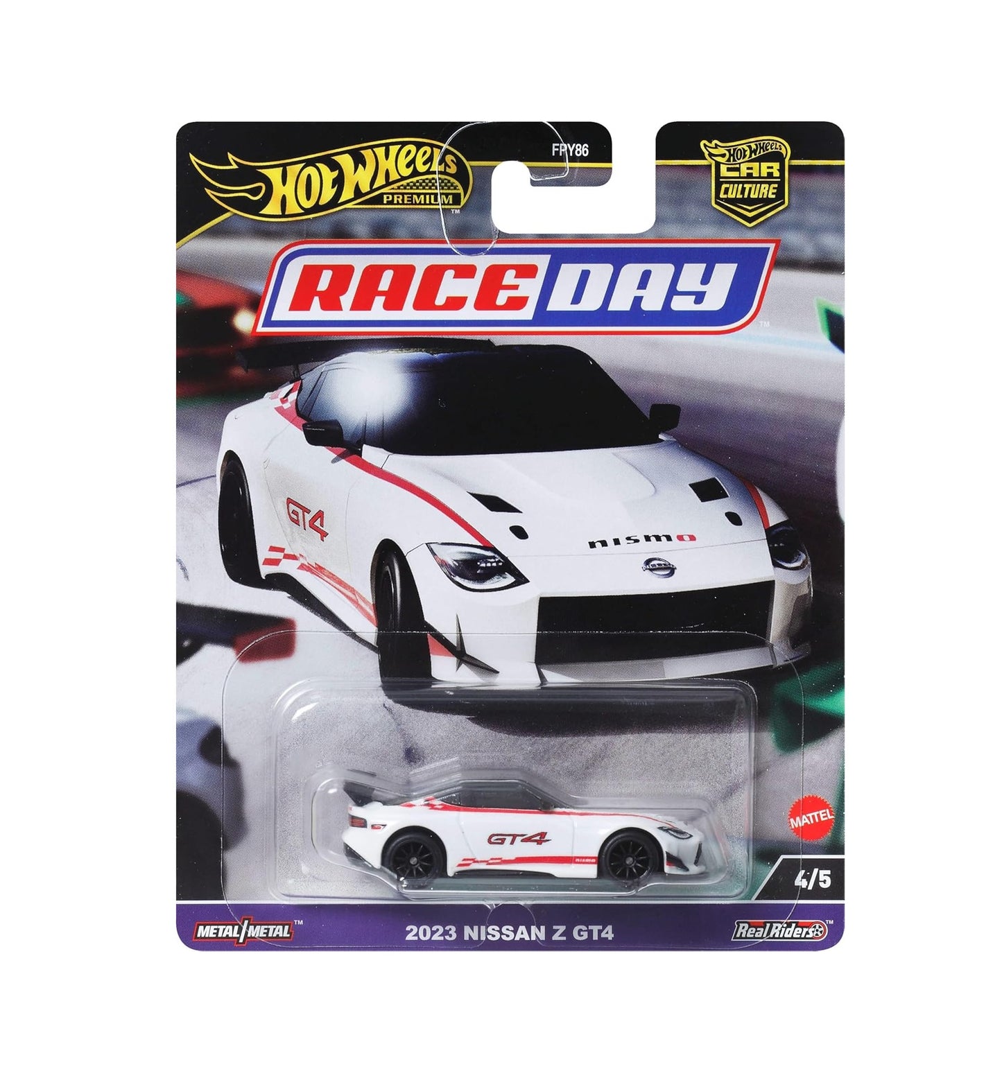 2023 Nissan Z GT4 - Series Race Day - Hot Wheels Premium - Scala 1/64
