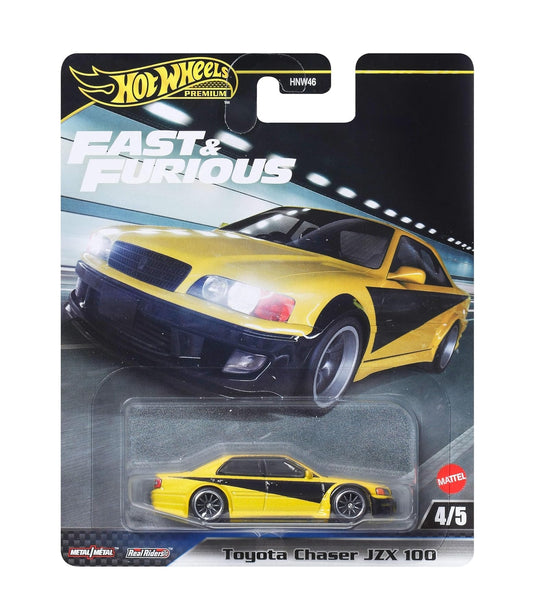 Toyota ChaserJZX 100 Fast & Furious - Hot Wheels Premium - Scala 1/64