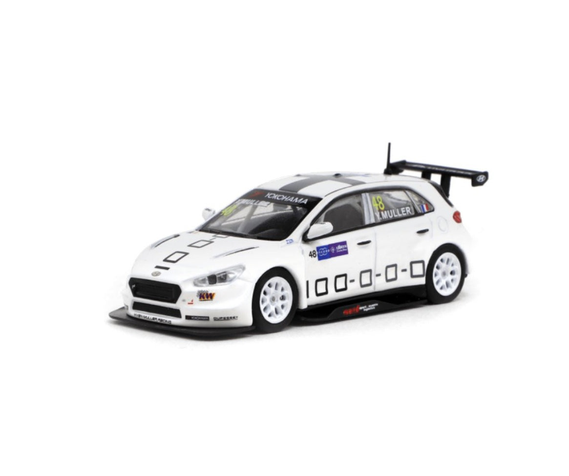 Hyundai i30N TCR - Wtcr Race of Macau 2018 - Yvan Muller - Tarmac Works HOBBY64 - Scala 1/64 T64-031-18WTCR48