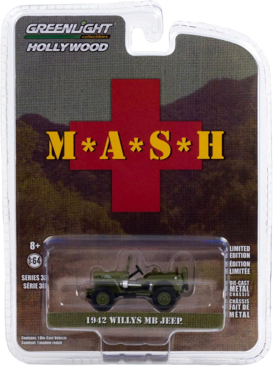 Willys MB Jeep 1942 MASH Serie TV - Greenlight - Escala 1/64