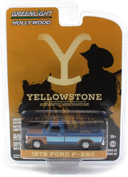 1978 Ford F-250 Yellowstone TV Series Hollywood Series - Greenlight - Scala 1/64