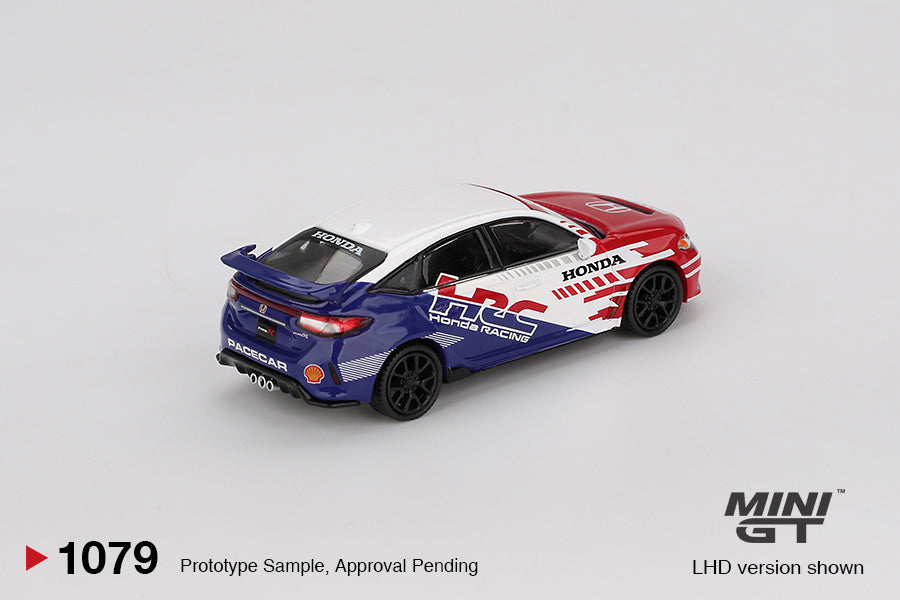 Honda Civic TYPE R 2024 Pace Car HRC - Mini GT - Scala 1/64 MGT01079-L