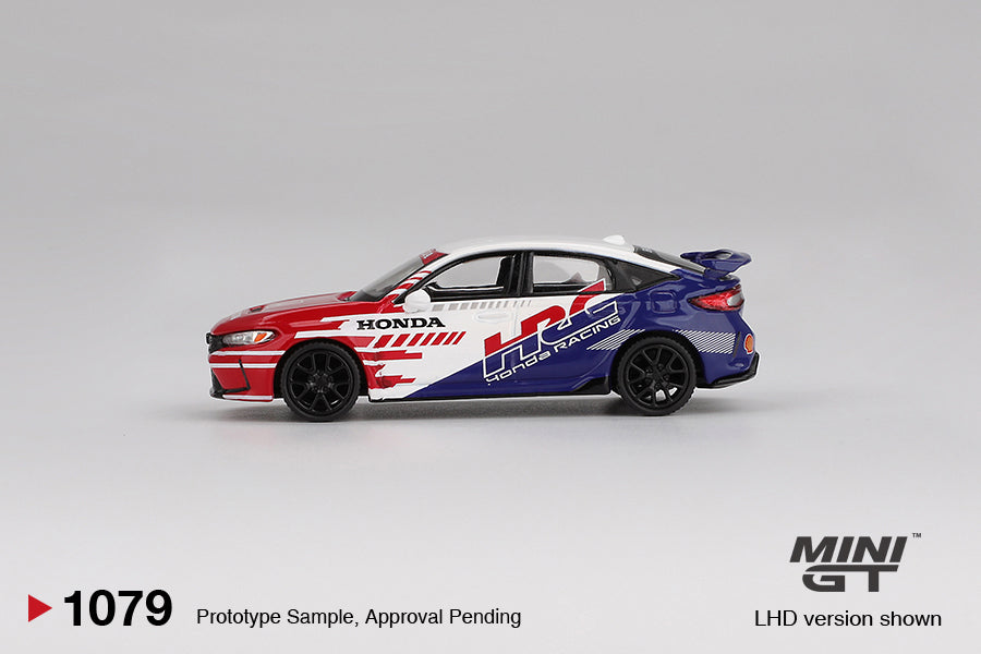 Honda Civic TYPE R 2024 Pace Car HRC - Mini GT - Scala 1/64 MGT01079-L