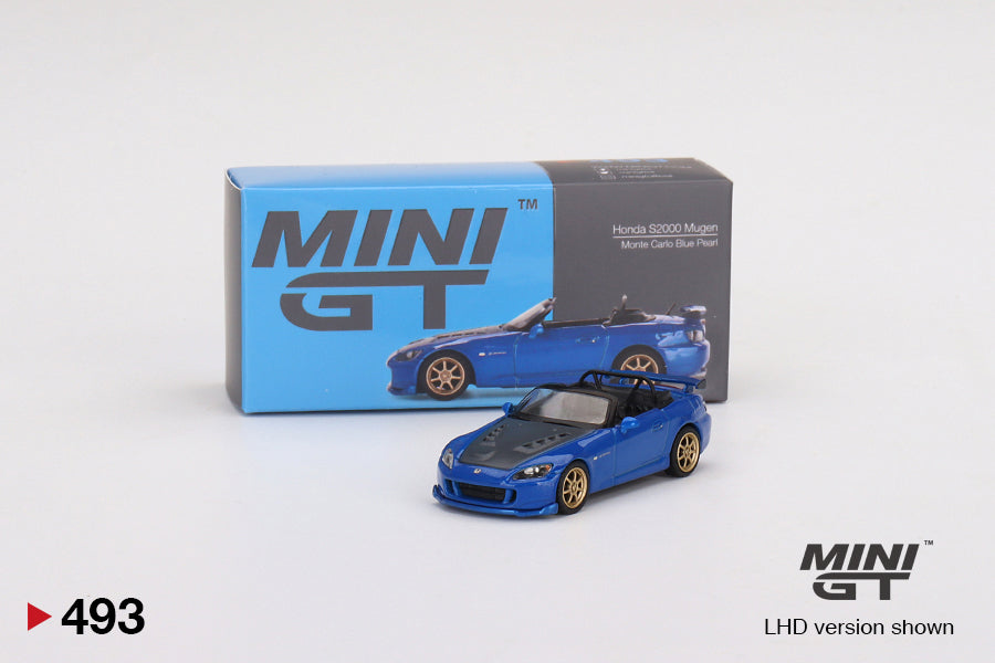 Porsche 911 Targa 4S Shark Blue LHD - Mini GT - Escala 1/64