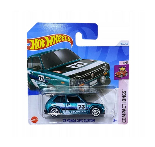 '73 Honda Civic Custom - HW Compact Kings 4/5 - Hot Wheels - Scala 1/64 Circa