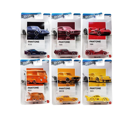Set Pantone Series - Silver Series - Hot Wheels - Scala 1/64