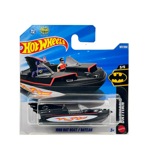 1966 Bat Boat - HW Batman 3/5 - Hot Wheels - Scala 1/64 Circa