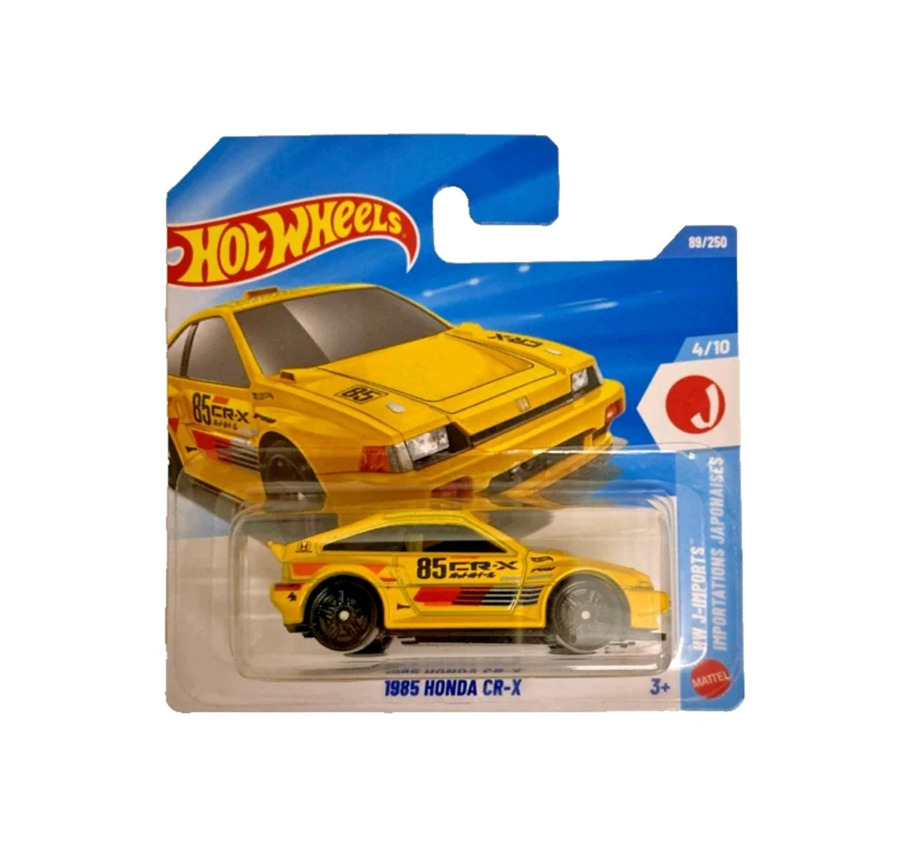1995 Honda CR-X - HW J-Imports 4/10 - Hot Wheels - Scala 1/64 Circa