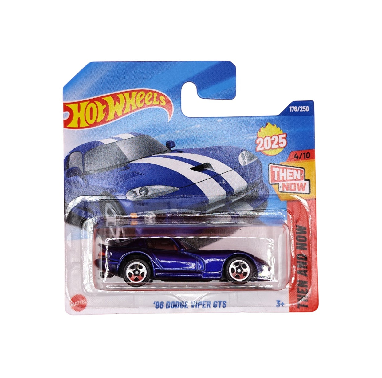 '96 Dodge Viper GTS - Hot Wheels - HW Then And Now 4/10 - Scala 1/64 Circa