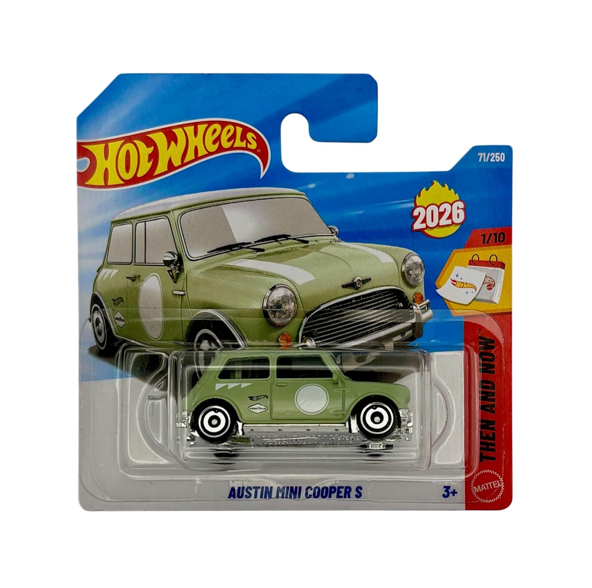 Hot Wheels - Austin Mini Cooper S - HW Then and Now 1/10 - Scala 1/64 Circa
